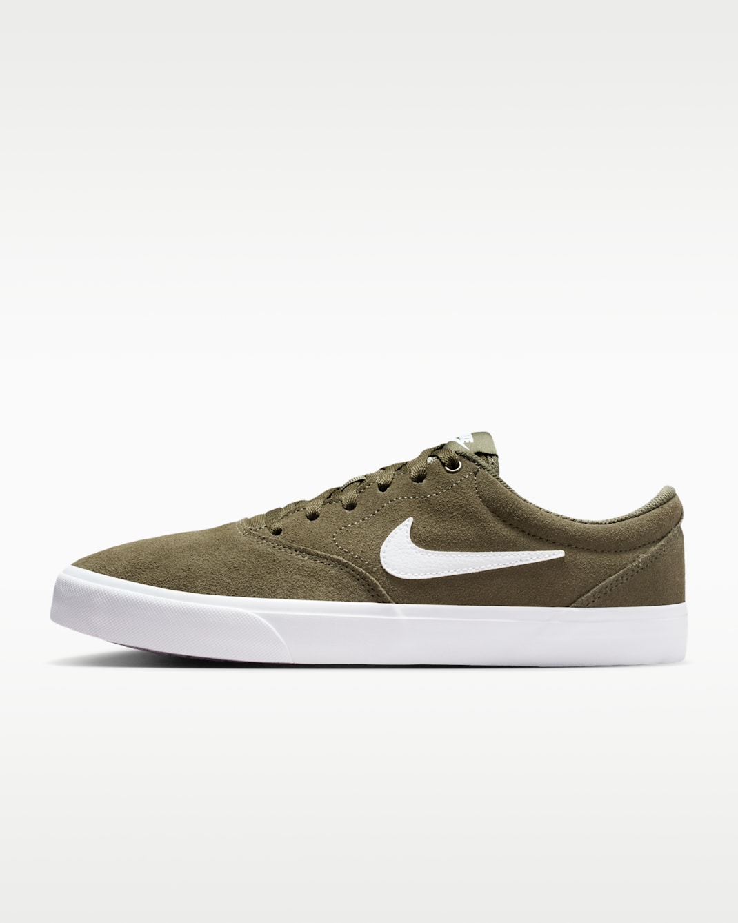 Nike Charge Suede herenschoenen - Medium Olive/Wit