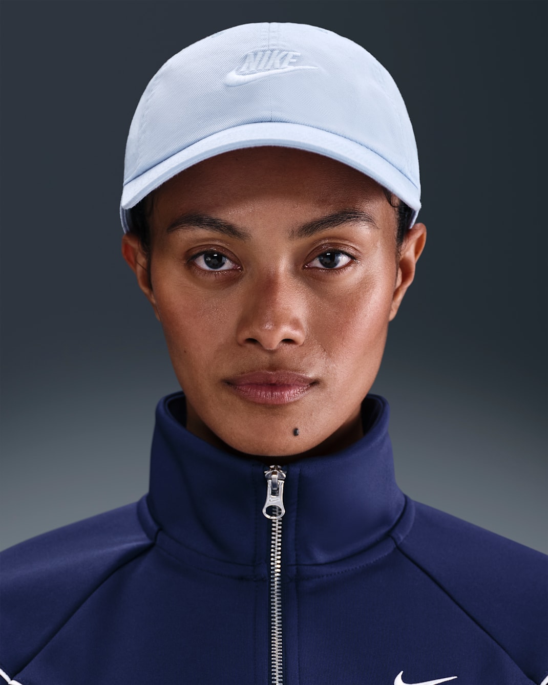 Gorra desestructurada Futura Wash Nike Club - Fantasma/Blanco