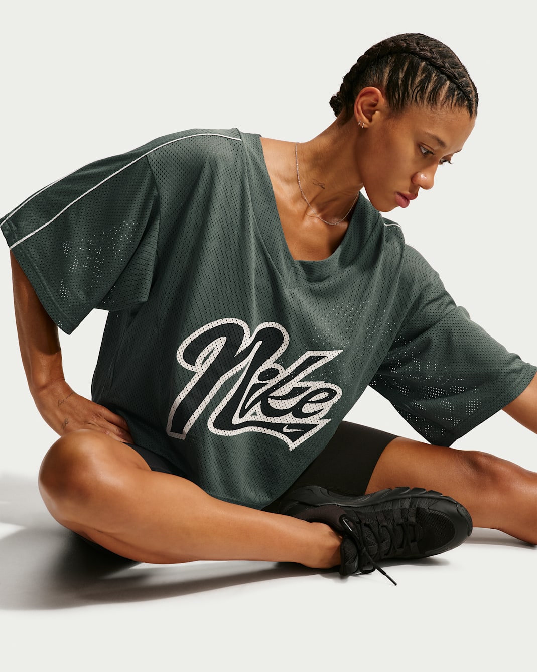 Nike One  Women's Dri-FIT Oversized Short-Sleeve Top