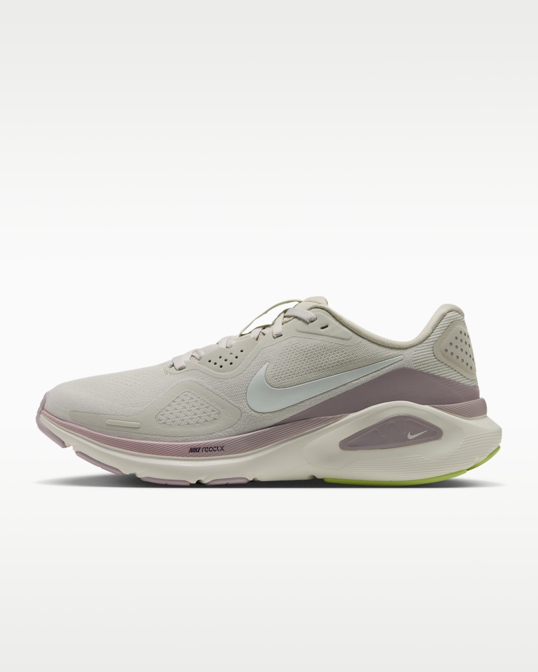 Nike Structure 26 Zapatillas de running para asfalto - Mujer - Light Bone/Silver Lilac/Particle Rose/Sail