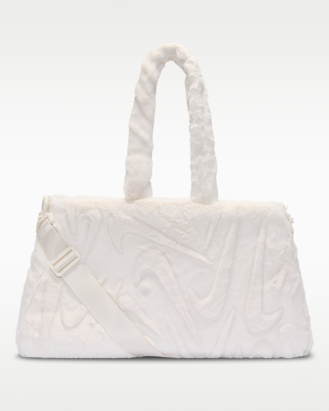 Nike Sportswear műszőrme válltáska (10 l) - Phantom/Phantom/Metallic Gold Grain