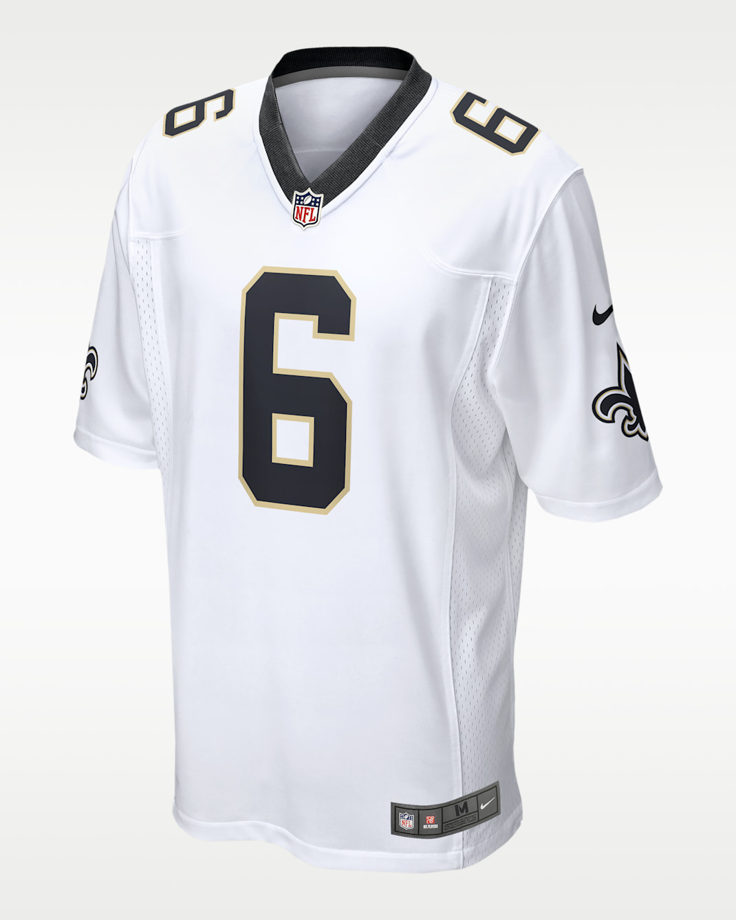 Tyler Shough New Orleans Saints Men's Nike NFL Game Jersey - White