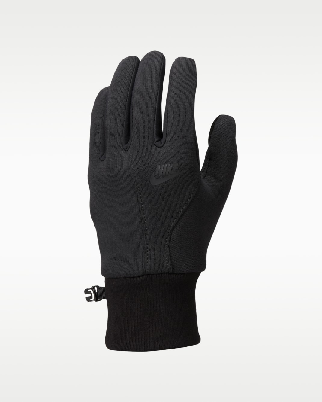 Guantes para hombre Nike Therma-FIT Tech Fleece - Negro