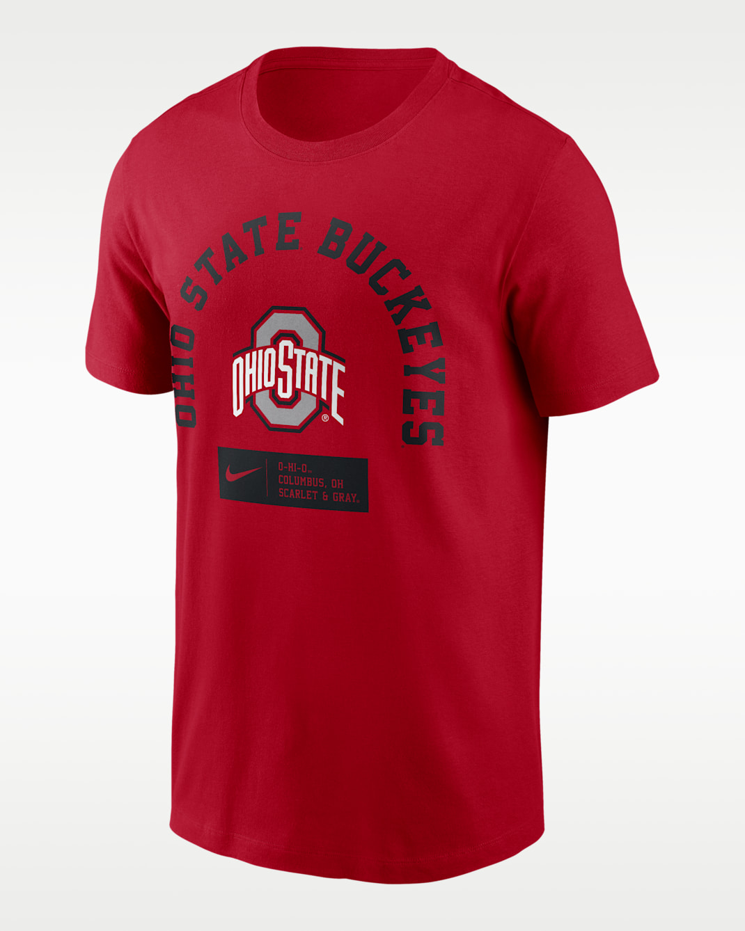 Ohio State Campus Local Madness Men's Nike College T-Shirt - Scarlet
