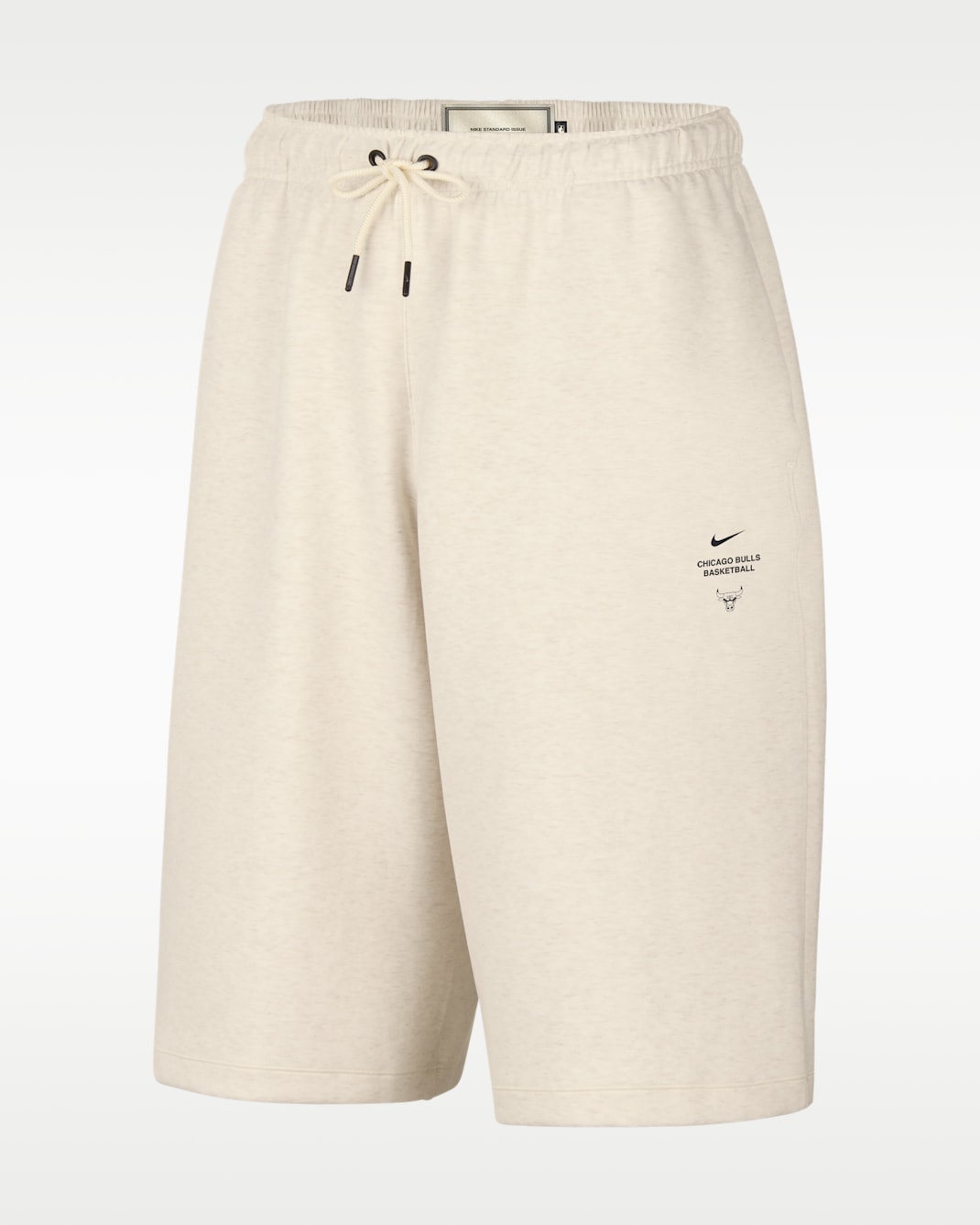 Chicago Bulls Standard Issue Basketballshorts (Herren) - Pale Ivory/Heather