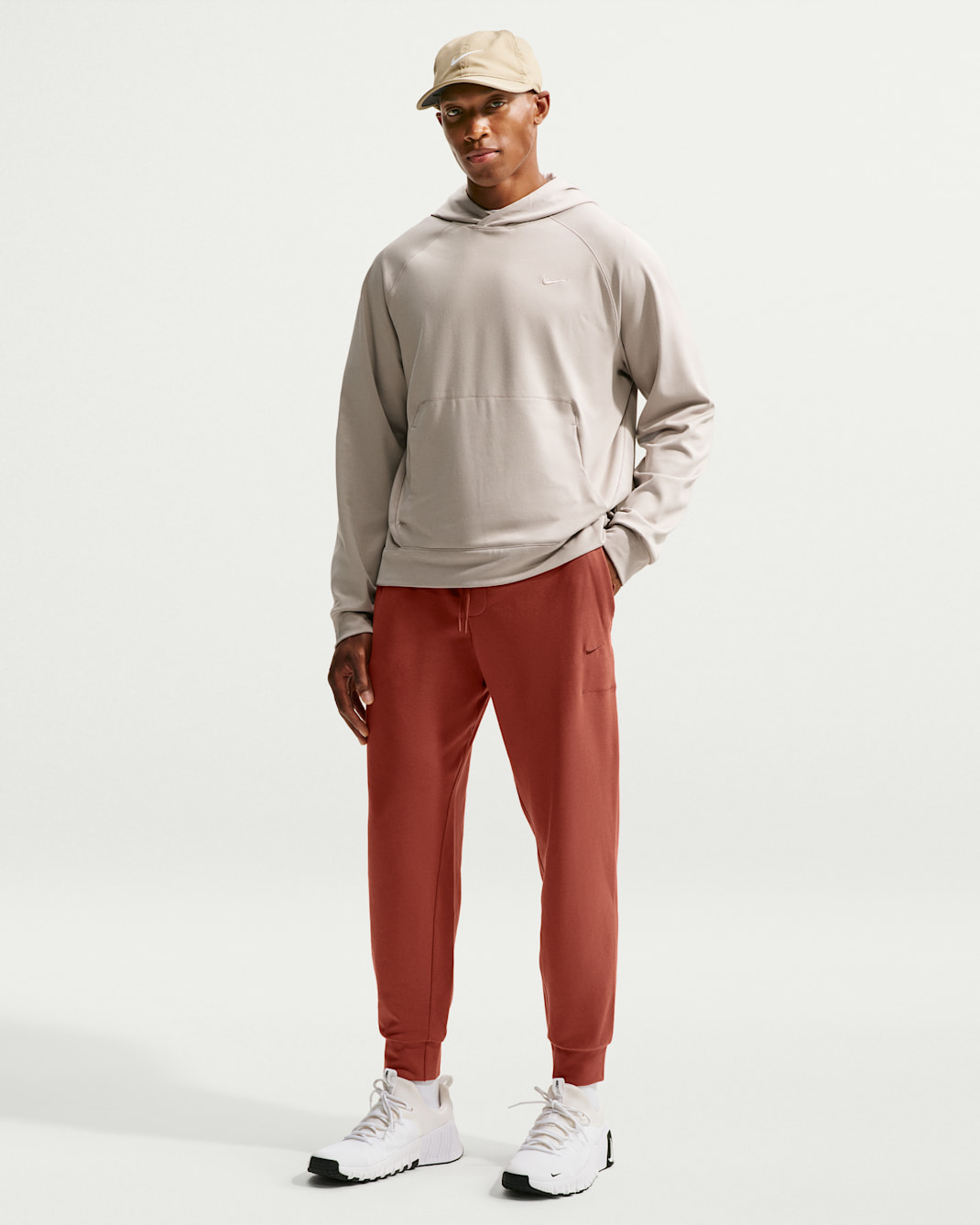 Nike Primary NanoKnit Men's Dri-FIT UV Protection Performance Joggers - Cinnamon/Rugged Orange/Heather/Cinnamon