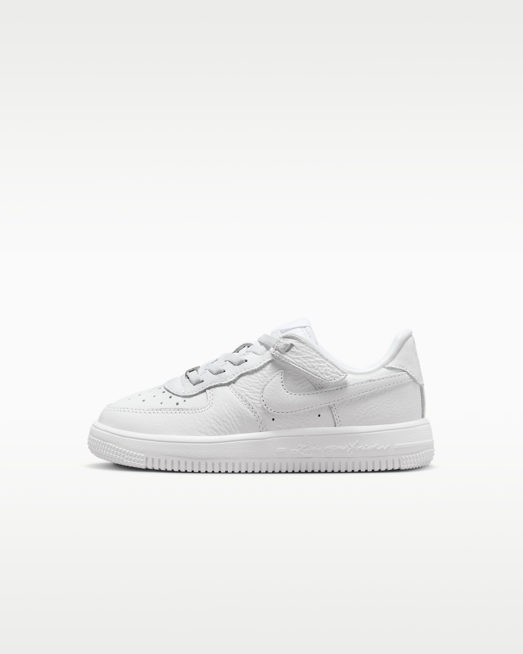 NOCTA フォース 1 LOW イージーオン リトルキッズシューズ - ホワイト/ホワイト/ホワイト