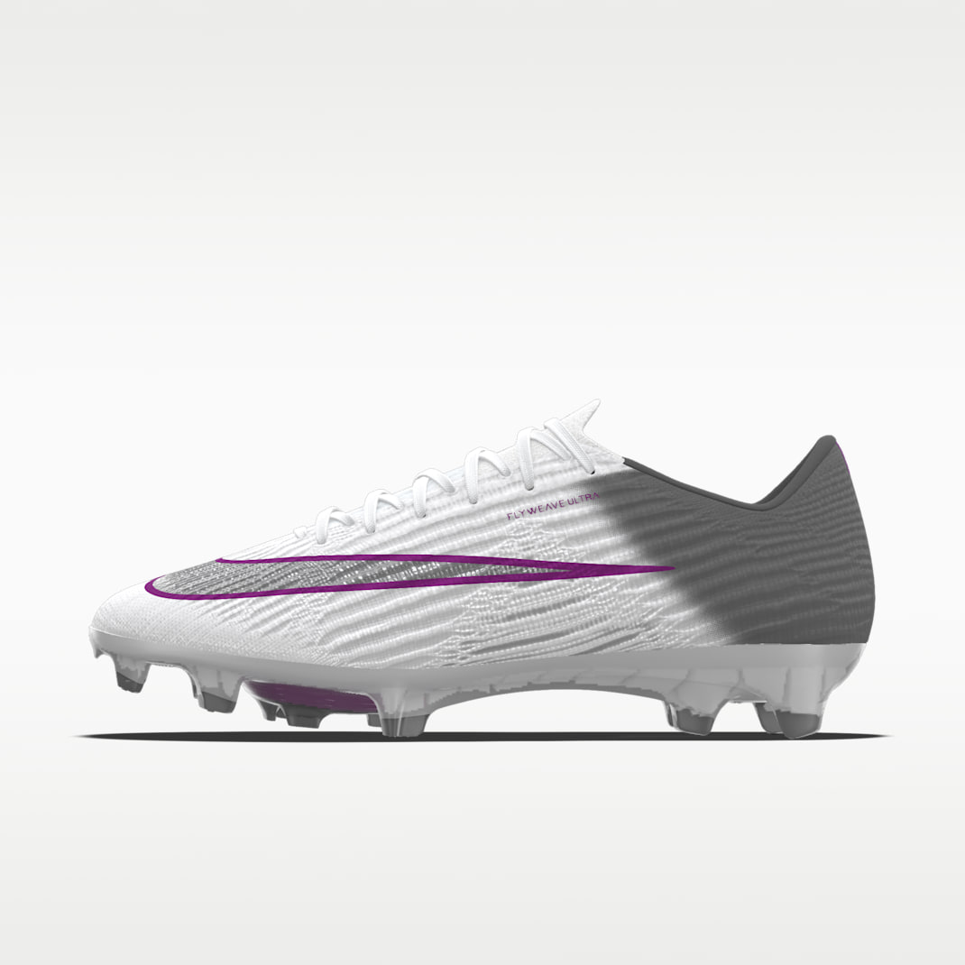 Nike Mercurial Superfly 11 Elite By You Custom Firm-Ground Low-Top Football Boots - White/White