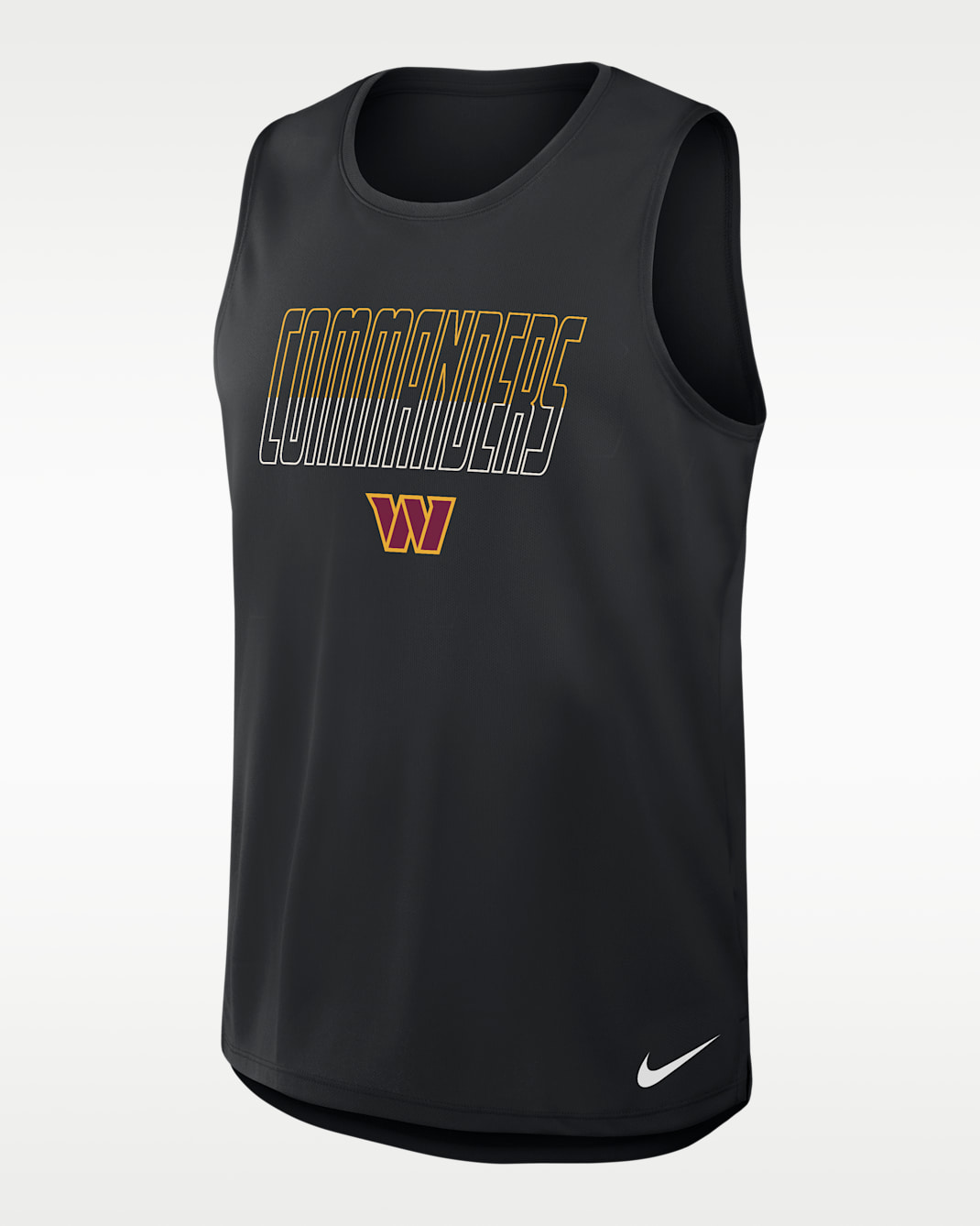 Washington Commanders Men's Nike Dri-FIT NFL Tank Top - Black