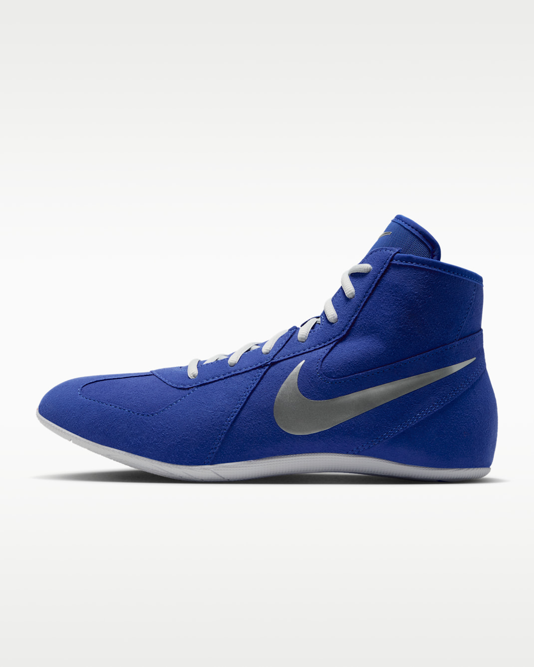 Nike Footsweep 2 Men's Wrestling Shoes - Hyper Royal/Metallic Silver