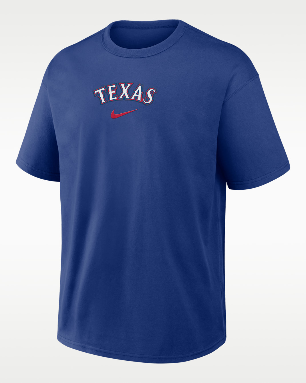 Texas Rangers City Name Max90 Men's Nike MLB T-Shirt - Royal