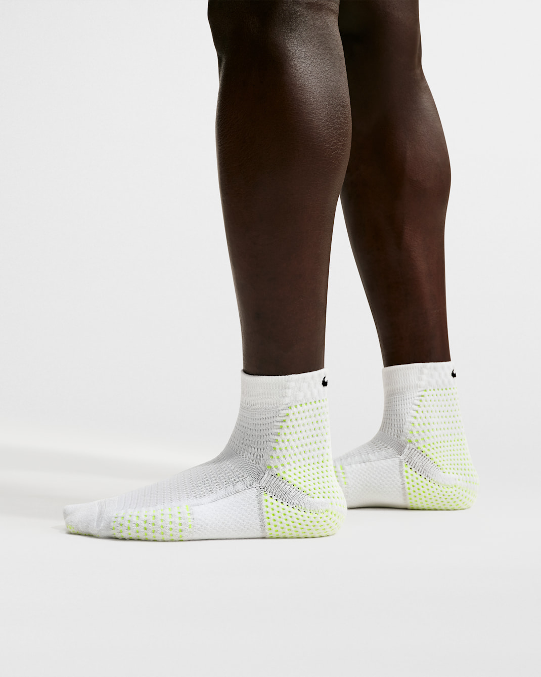Nike Unicorn Dri-FIT ADV Cushioned Ankle Socks (1 Pair) - White/Volt/Black
