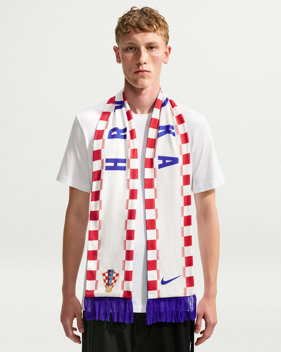 Bufanda de futbol Nike Local Verbiage de Croacia - Multicolor