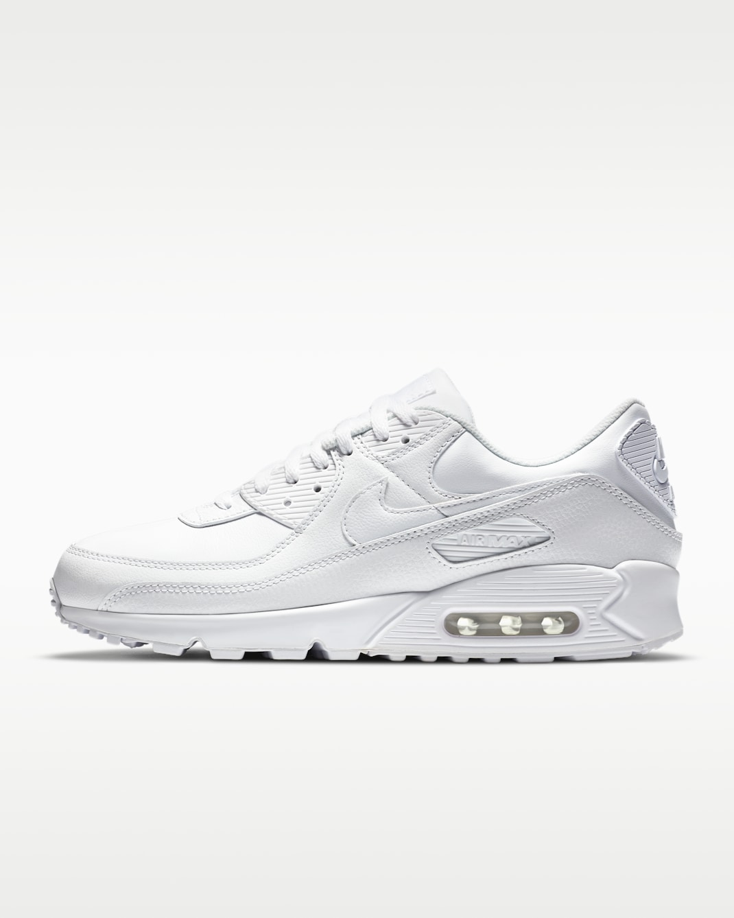 Scarpa Air Max 90 LTR – Uomo - Bianco/Bianco/Bianco