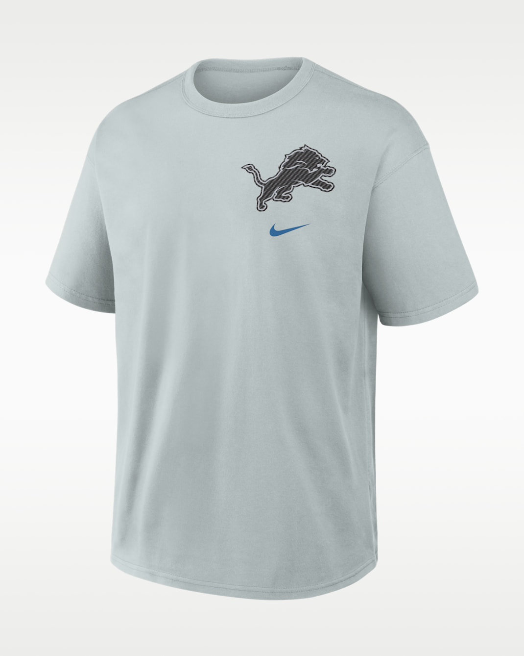 Detroit Lions Rivalries Collection Max90 Men's Nike NFL T-Shirt - Silver