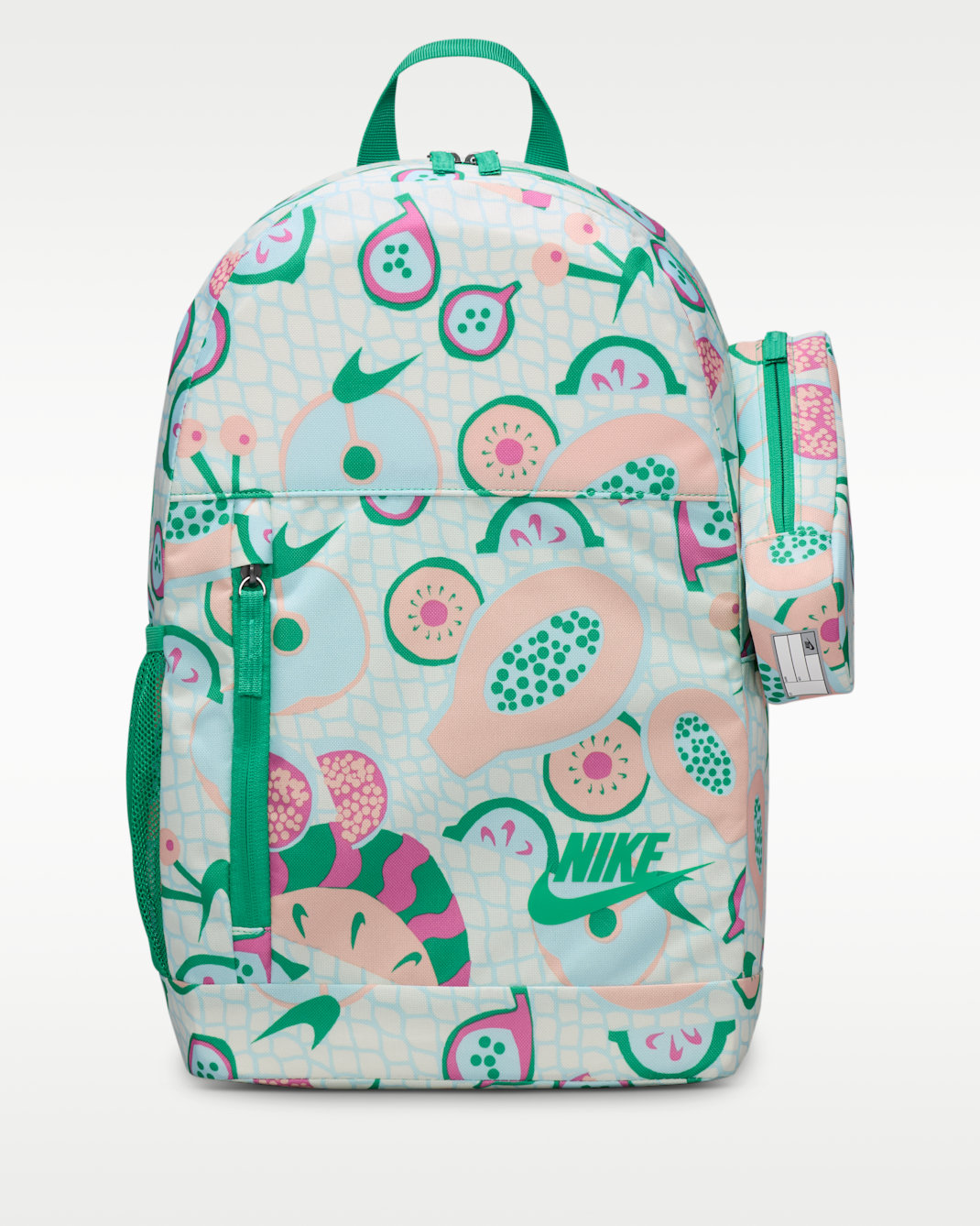 Mochila para niños talla grande (20 L) Nike Elemental - Vela/Verde estadio/Verde estadio