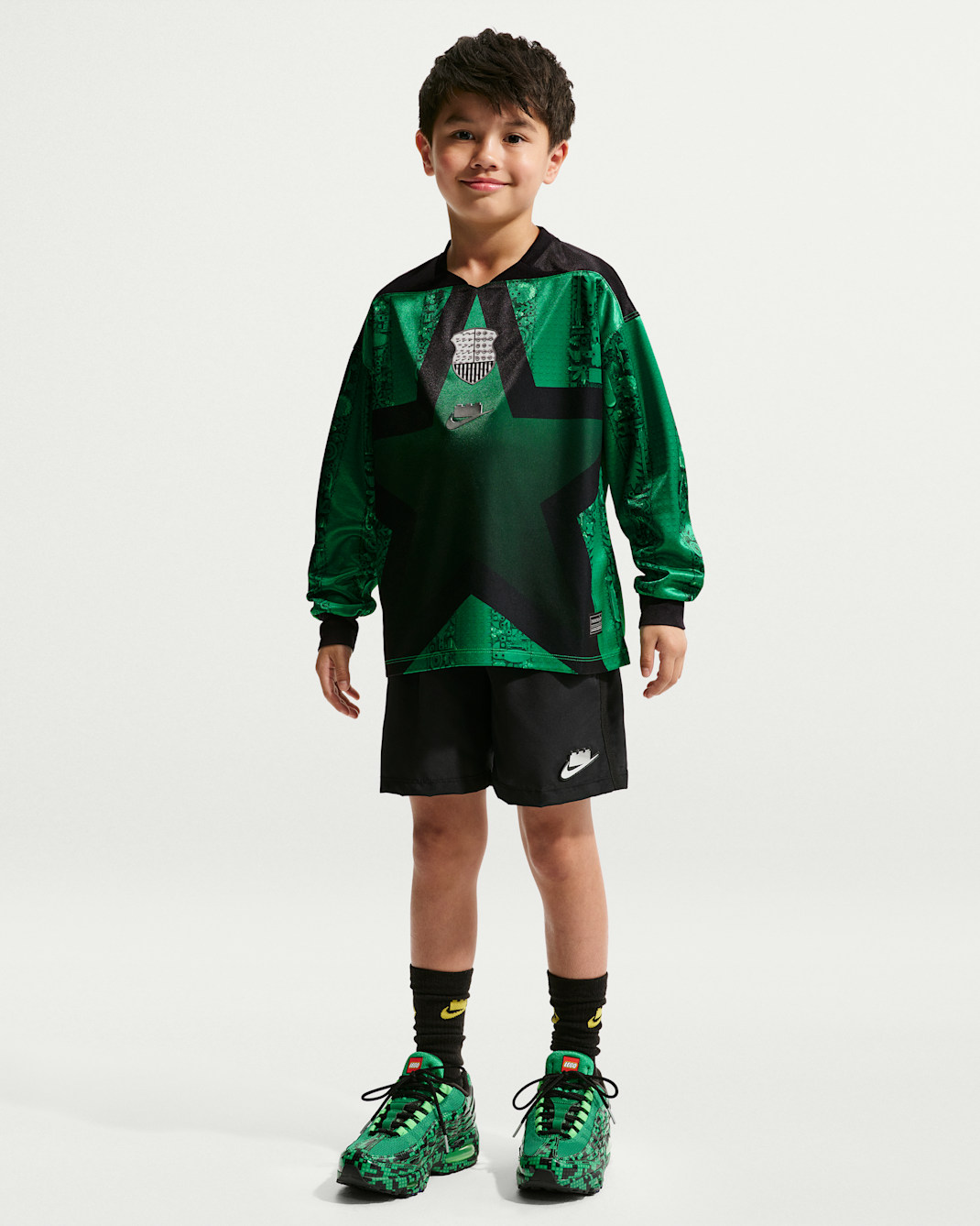 Nike x LEGO® Collection Big Kids' Goalkeeper Jersey