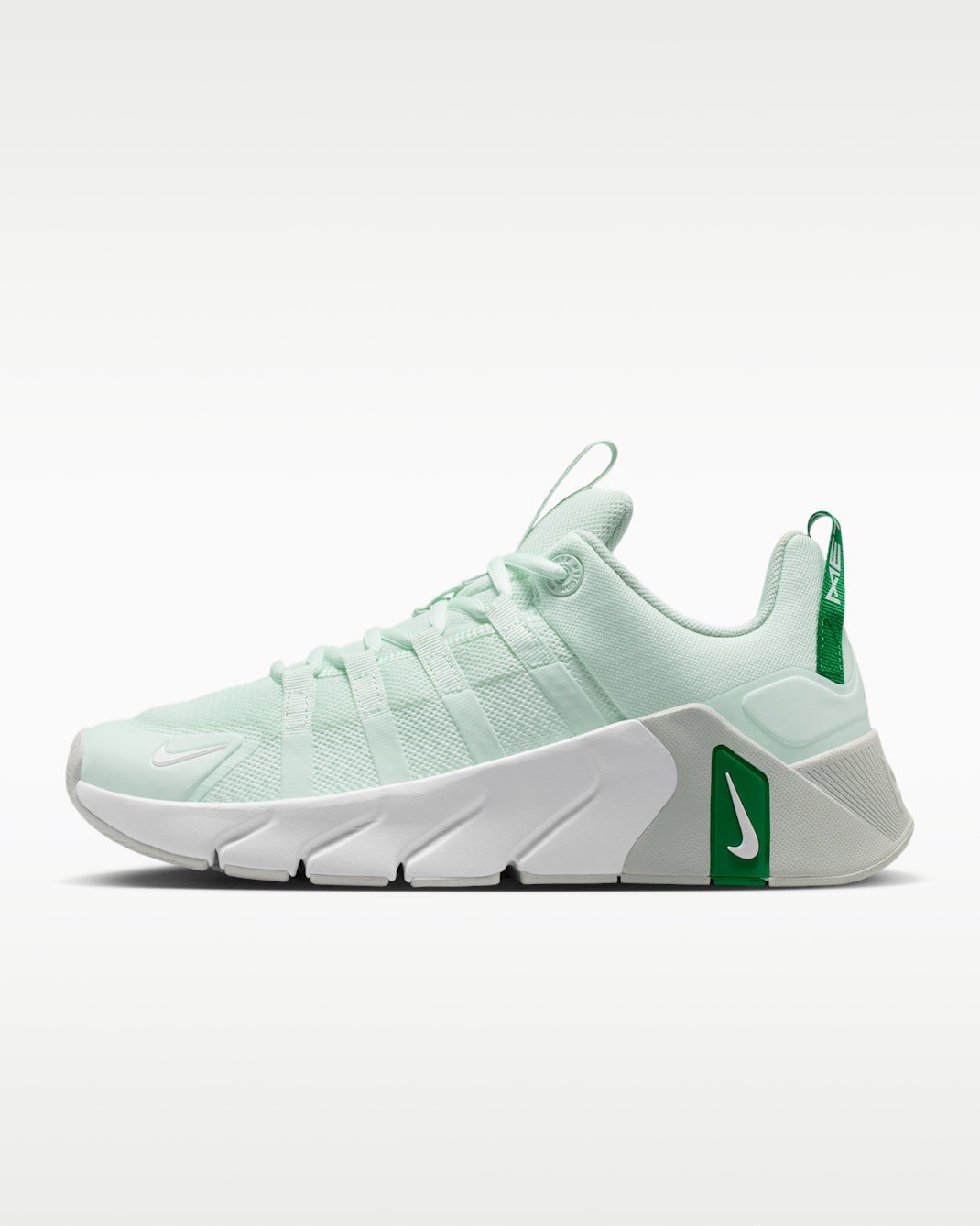 Chaussure de training Nike Free Metcon 7 pour femme - Barely Green/Malachite/Light Silver/Blanc