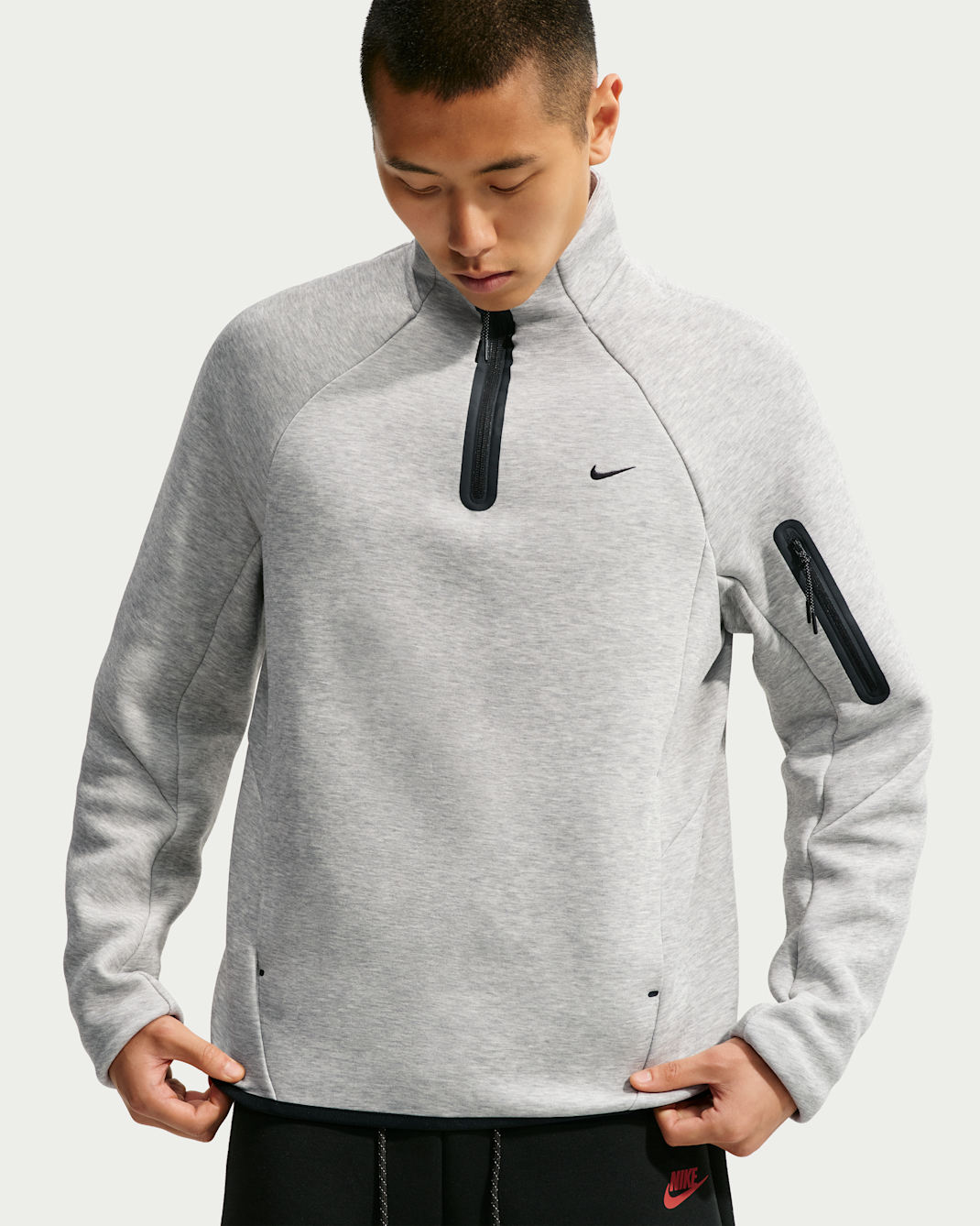 Nike Tech Men's Fleece Quarter-Zip Top