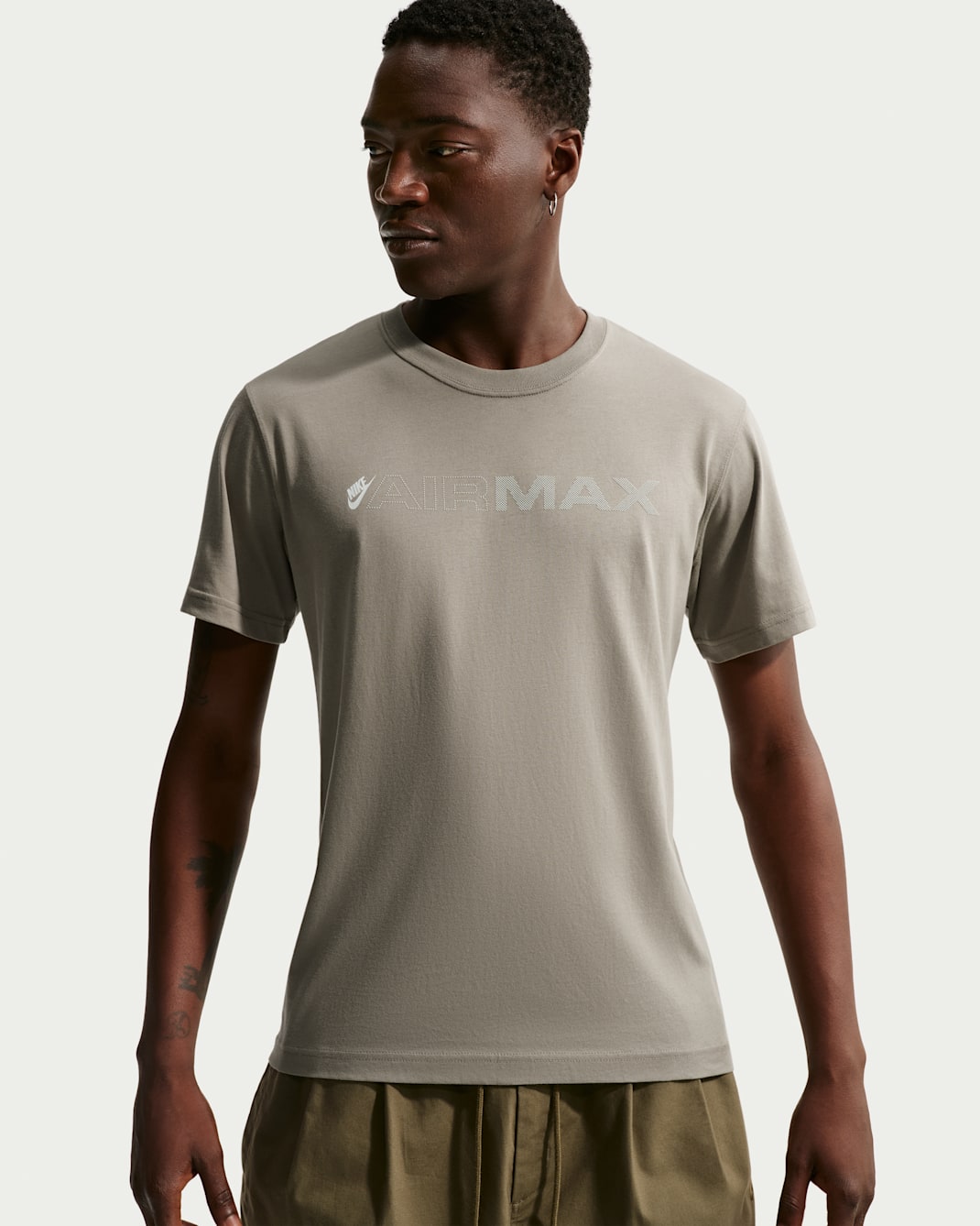 Nike Sportswear Air Max Men's T-Shirt - Light Army