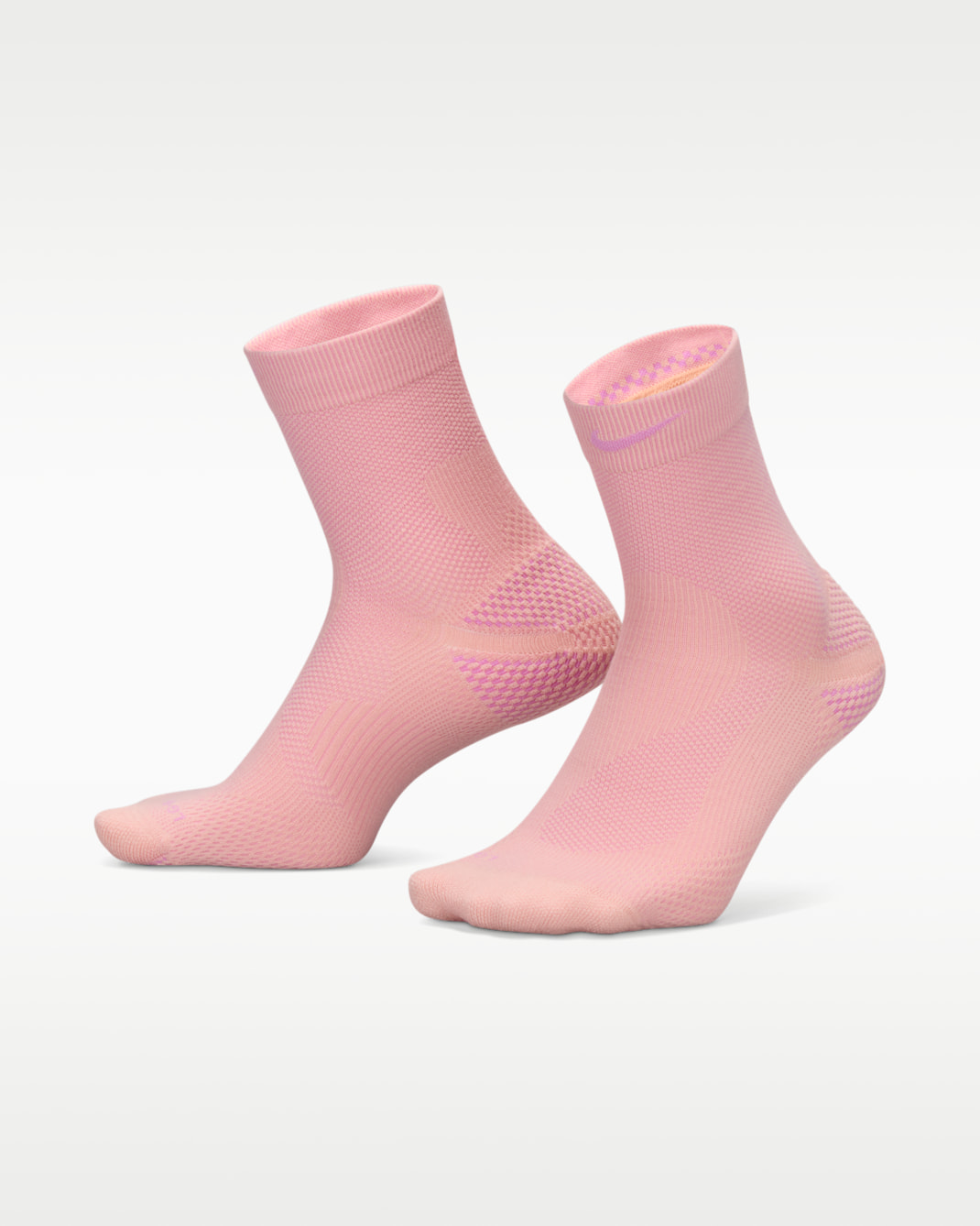 나이키 러닝 라이트웨이트 마이크로 크루 삭스(1켤레) - 아틱  오렌지/라이트 마젠타/퓨어 플래티넘/라이트 마젠타