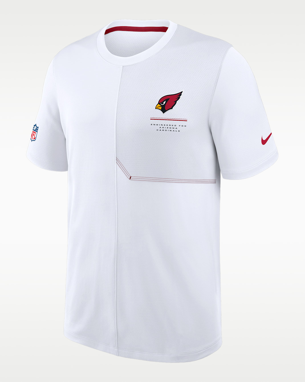 Arizona Cardinals Sideline Coach Men's Nike Dri-FIT NFL Top - White