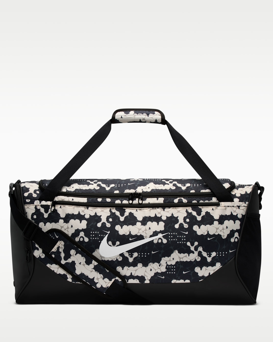 Träningsväska Nike Brasilia (Medium, 60 l) - Chalk/Svart/Vit