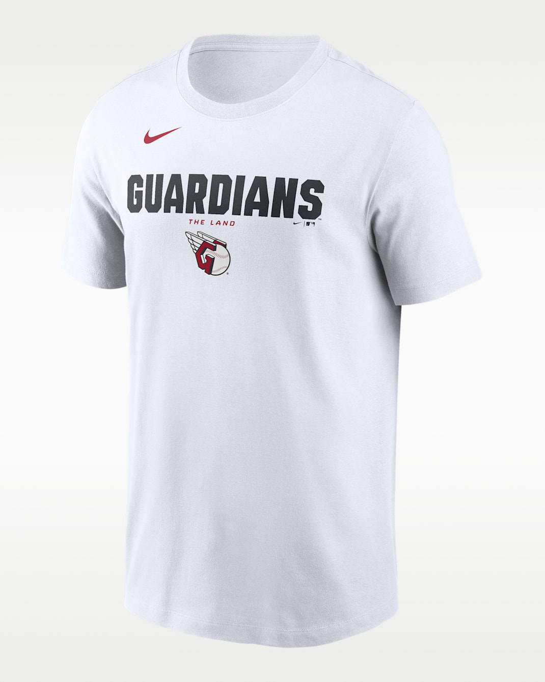 Cleveland Guardians Bold Team Name Men's Nike MLB T-Shirt - White