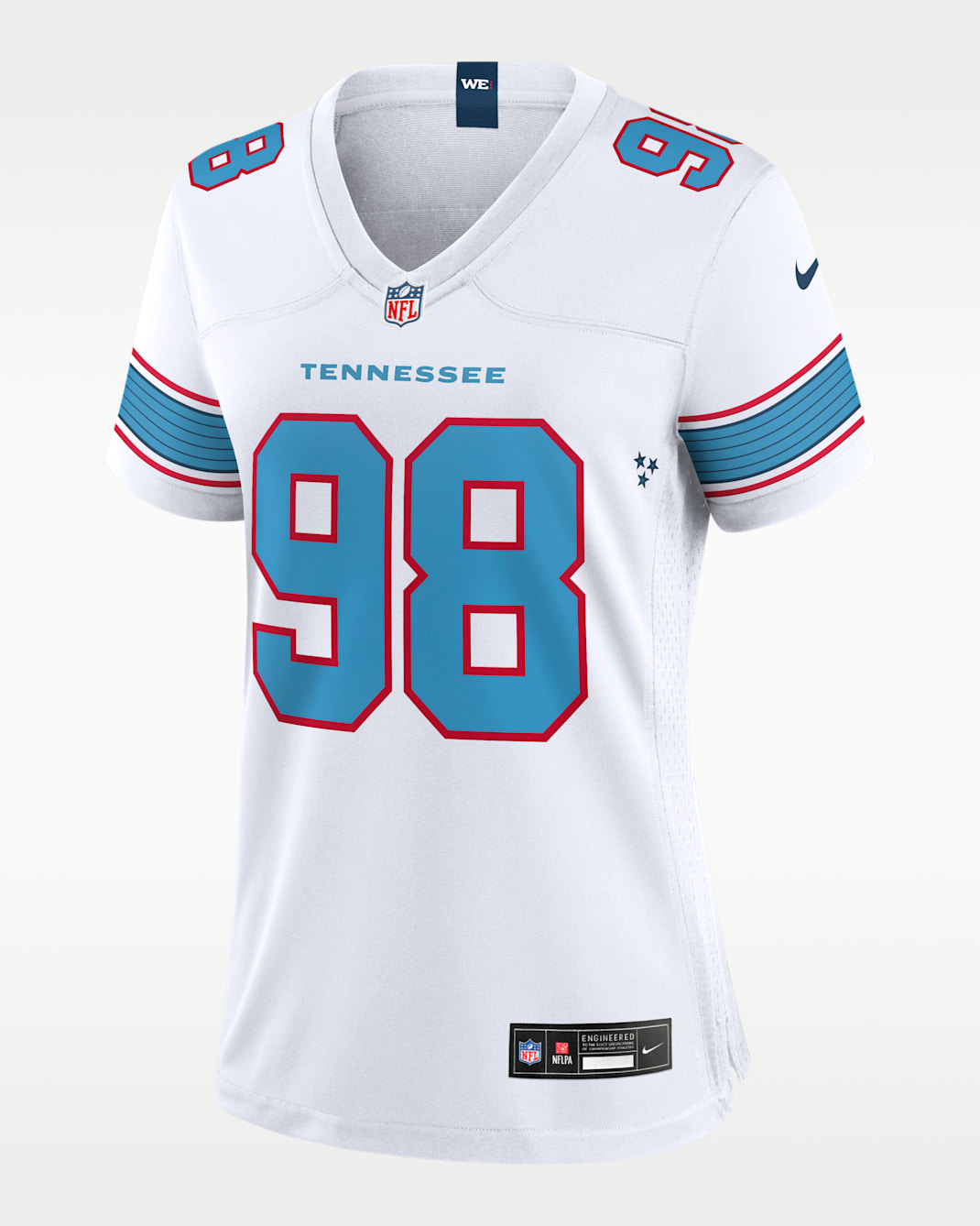 Jeffery Simmons Tennessee Titans Women's Nike NFL Game Jersey - White