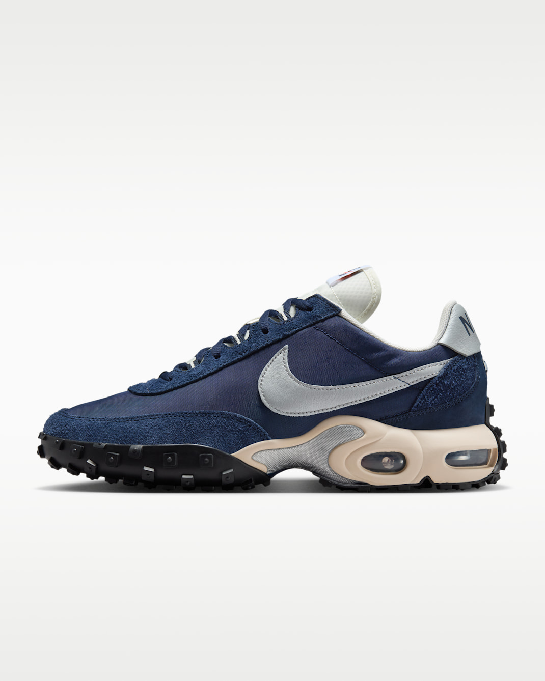 Nike Air Max Waffle SP 2 Men's Shoes - Midnight Navy/Black/Obsidian/Metallic Silver