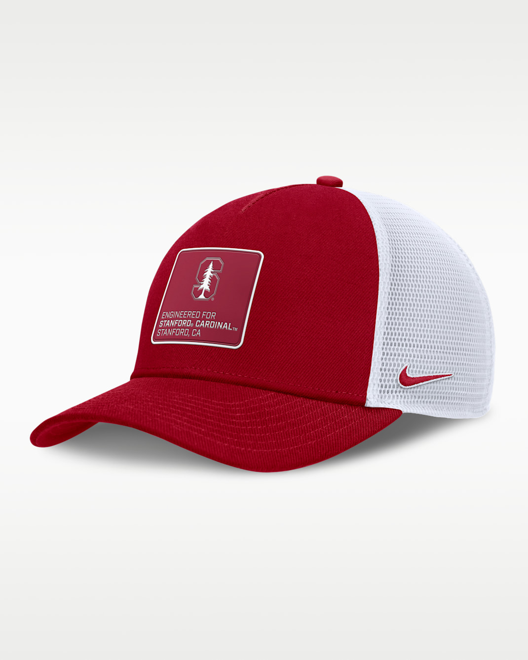 Stanford On-Field Rise Engineered Men's Nike College Trucker Adjustable Hat - Cardinal Red