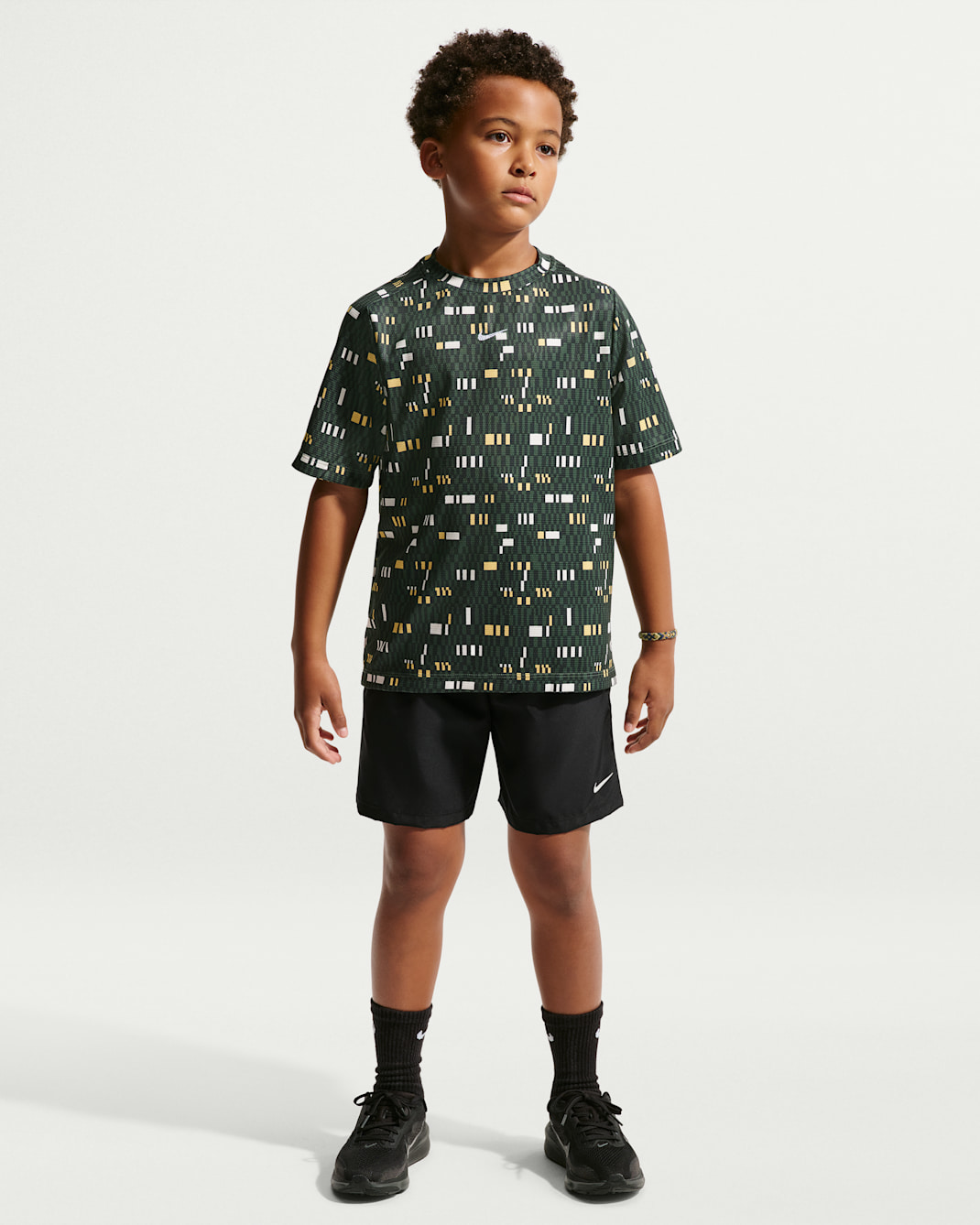 Nike Multi Big Kids' (Boys') Dri-FIT Short-Sleeve Top