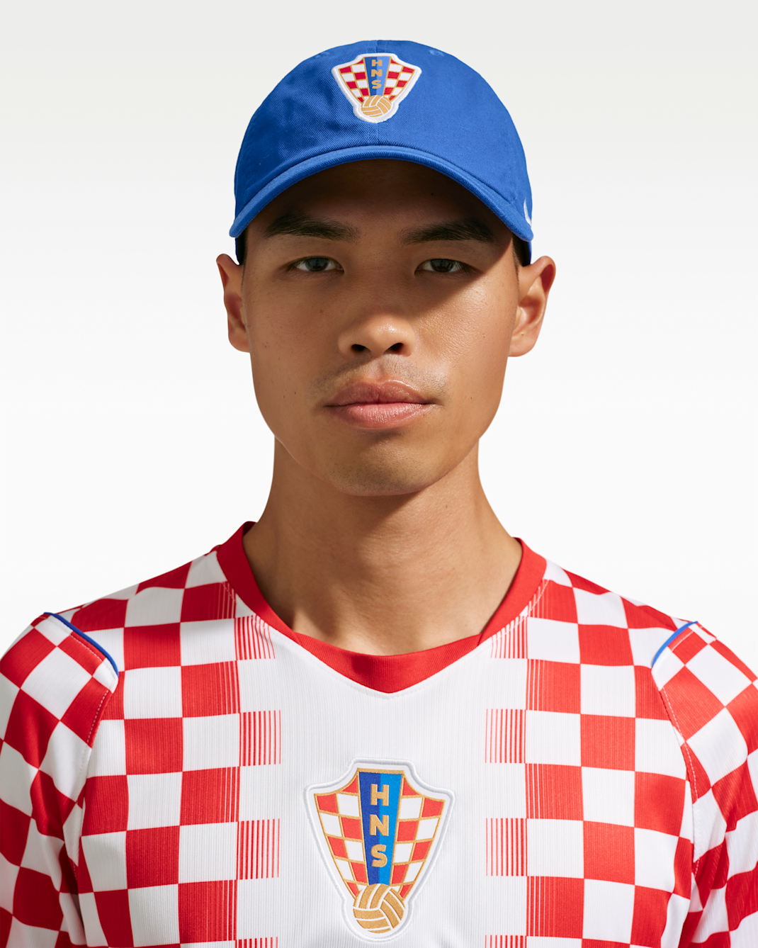 Gorra de futbol Nike Croacia Club - Royal juego