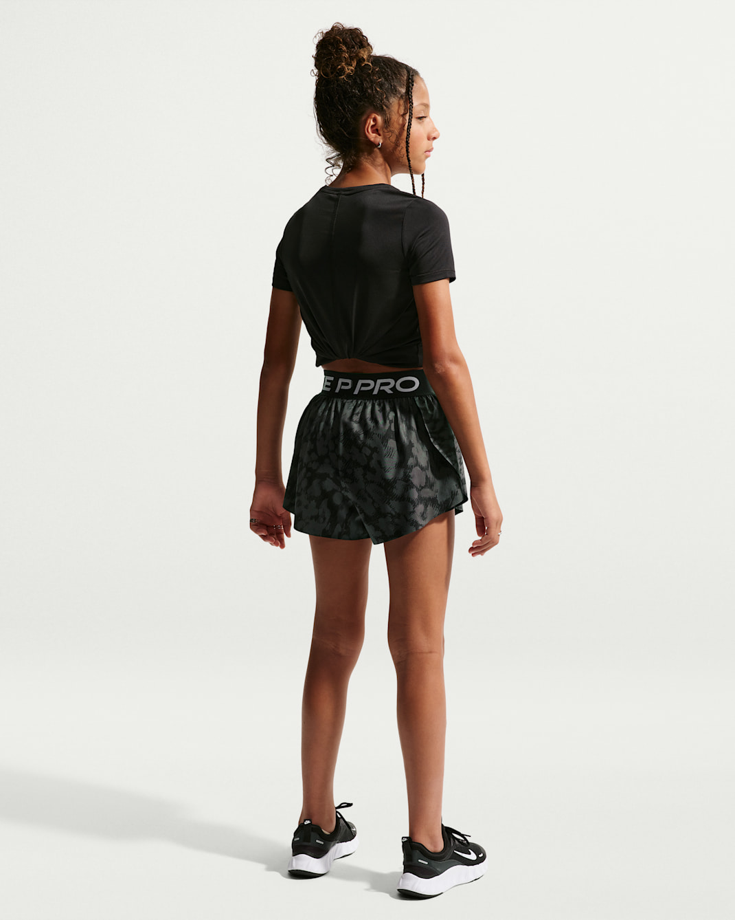 Nike Pro Big Kids' (Girls') 2-in-1 Shorts