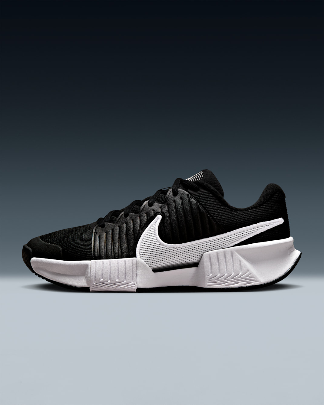 Nike GP Challenge Pro Women's Hard Court Tennis Shoes - Black/Black/White