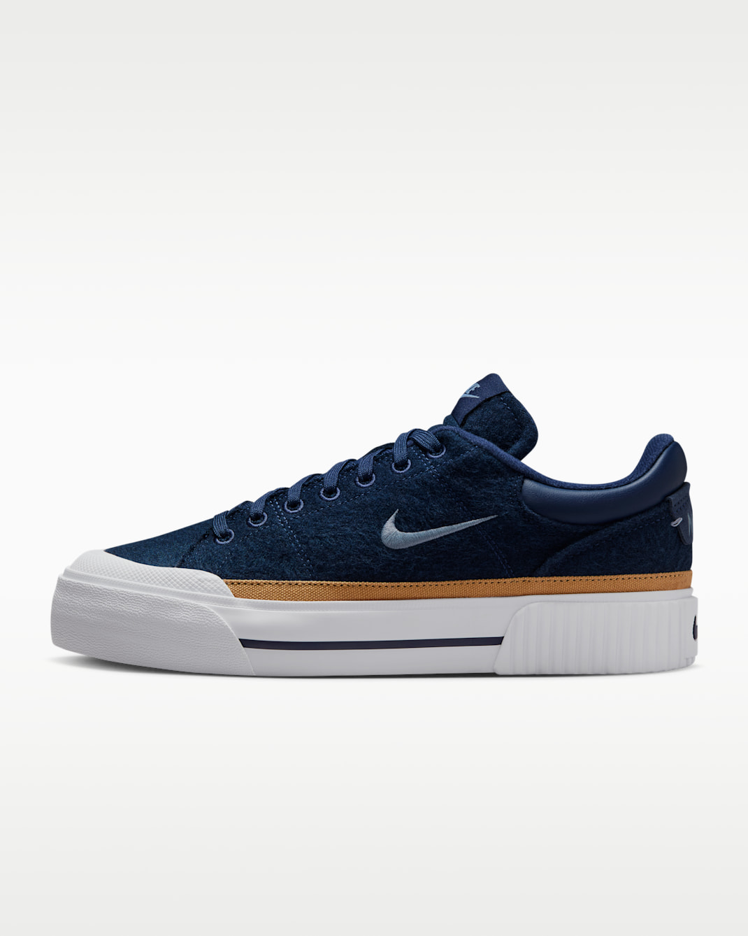 Nike Court Legacy Lift Women's Shoes - Midnight Navy/Flax/White/Ashen Slate