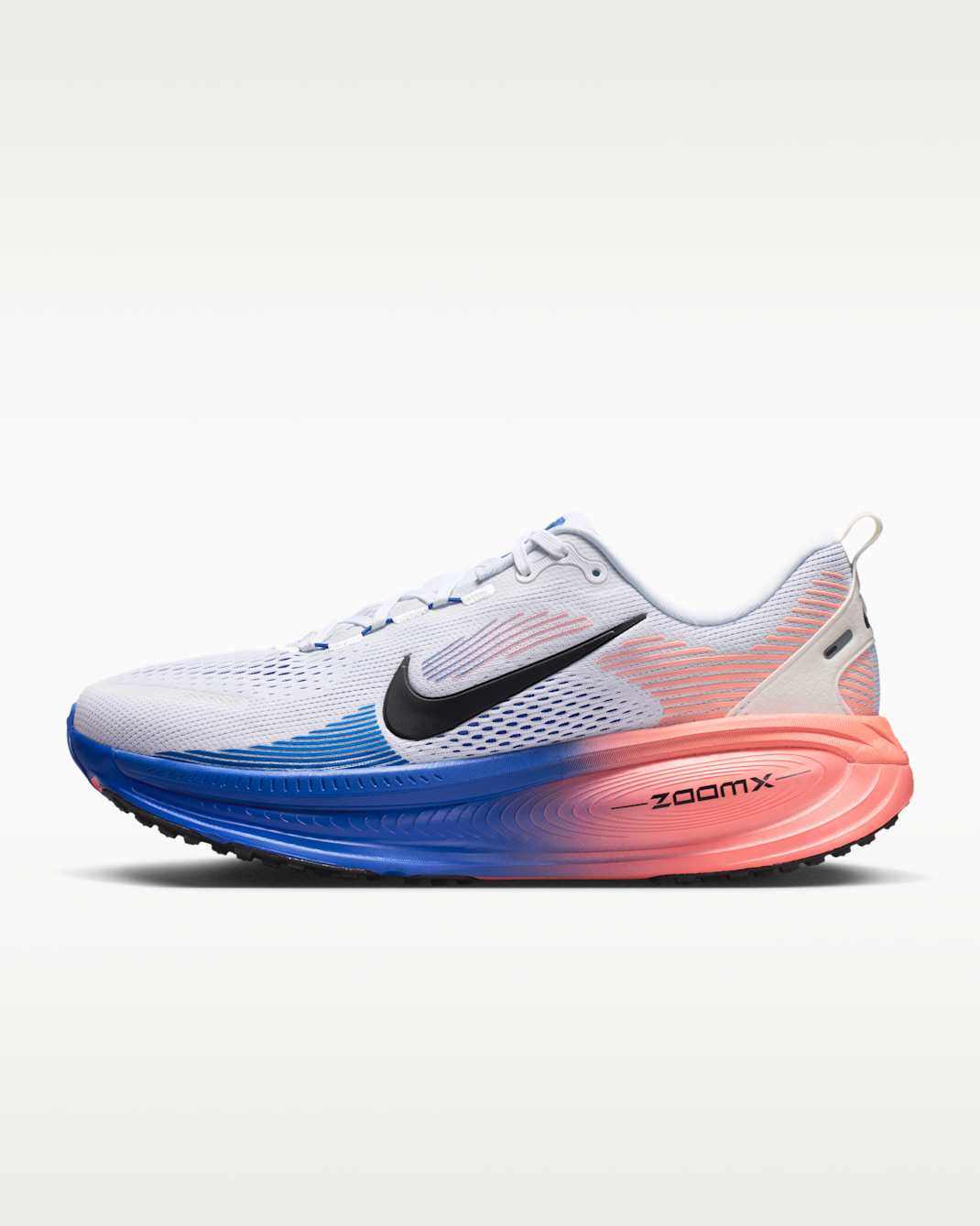 Löparsko för hårt underlag Nike Vomero 18 för män - Vit/Racer Blue/Atomic Pink/Svart