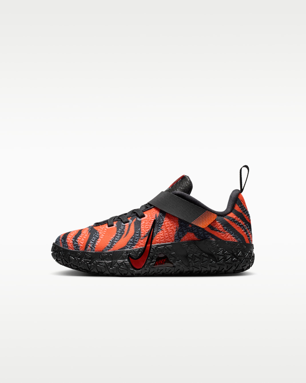 Ja 3 "Animal Pack" Little Kids' Basketball Shoes - Safety Orange/University Red/Black