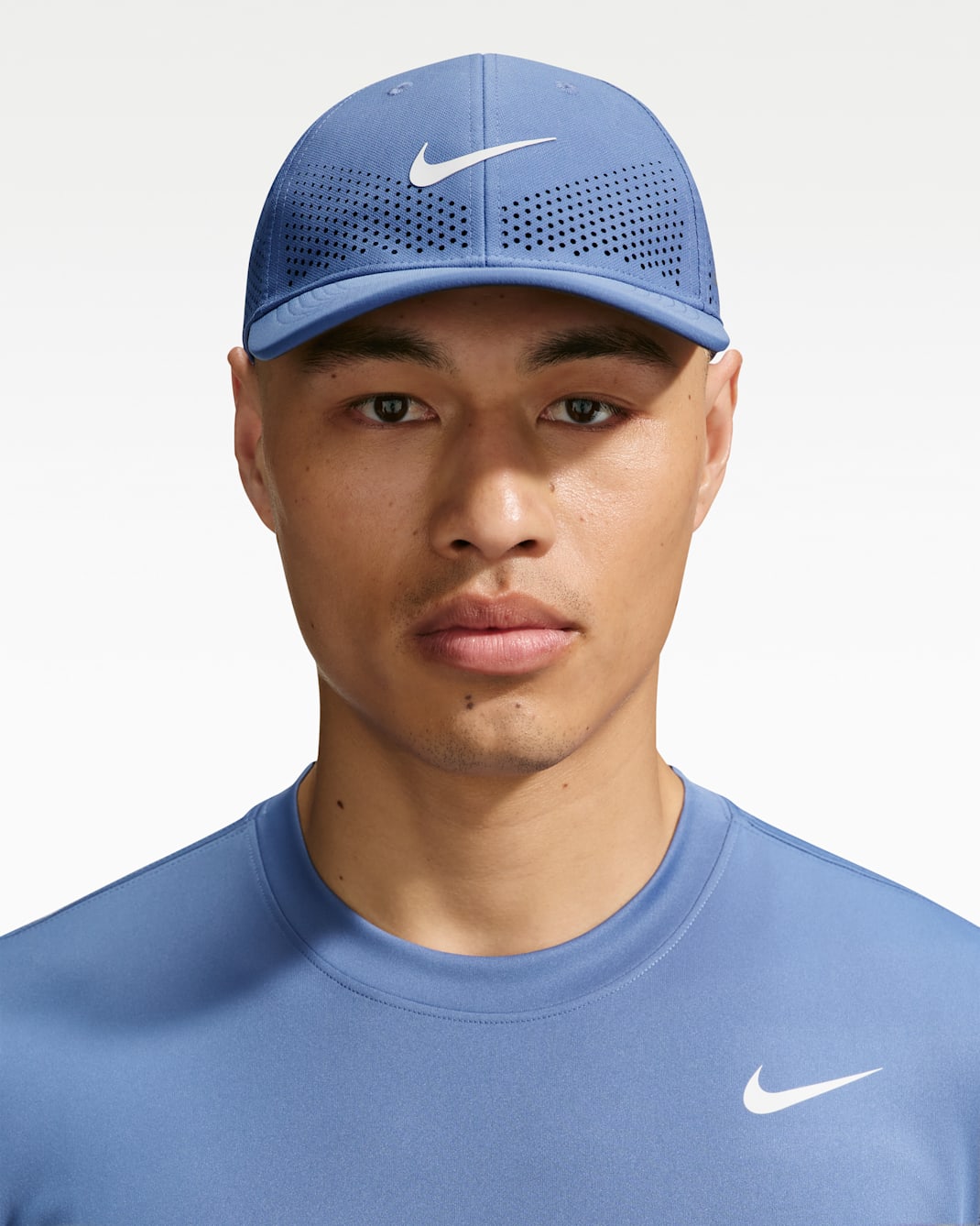 Nike Dri-FIT ADV Club Structured Swoosh Cap - Indigo Storm/White
