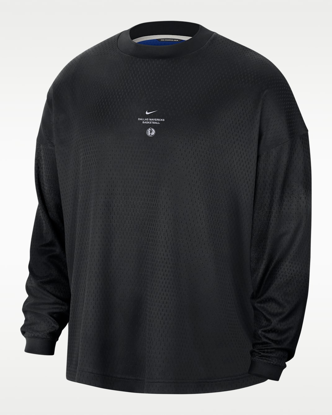 Dallas Mavericks Standard Issue Men's Basketball Long-Sleeve Top