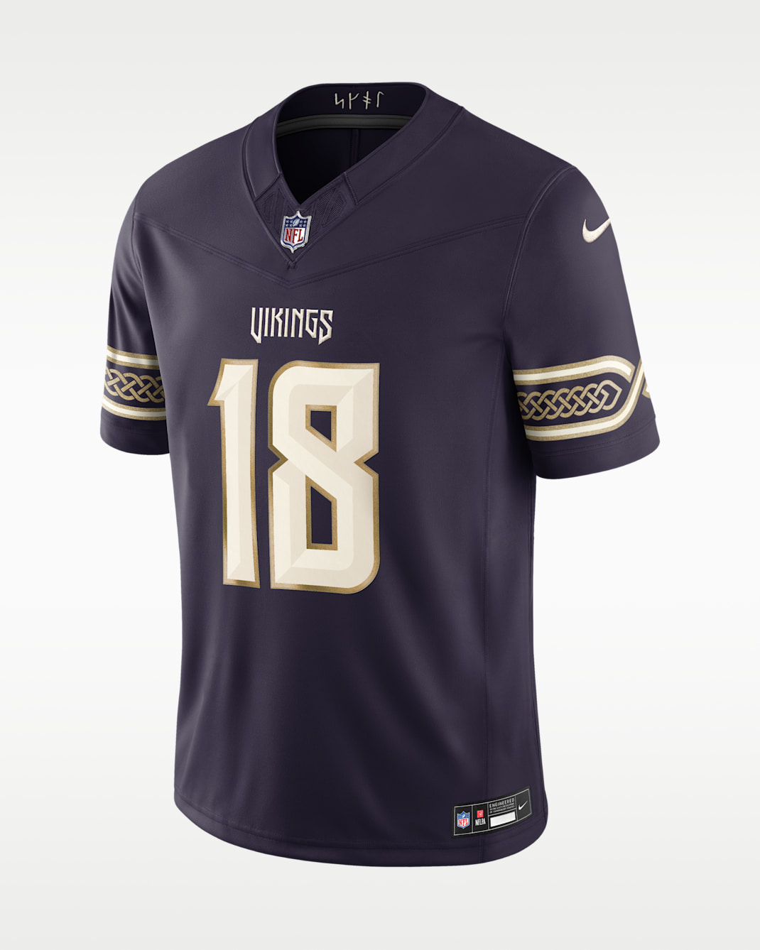 Justin Jefferson Minnesota Vikings Rivalries Collection Men's Nike Dri-FIT NFL Limited Jersey - Purple Dynasty