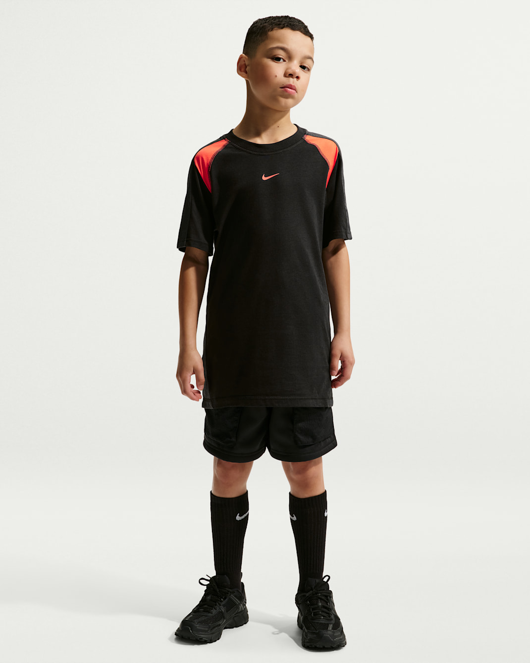 Nike Sportswear City Utility Big Kids' Short-Sleeve Top