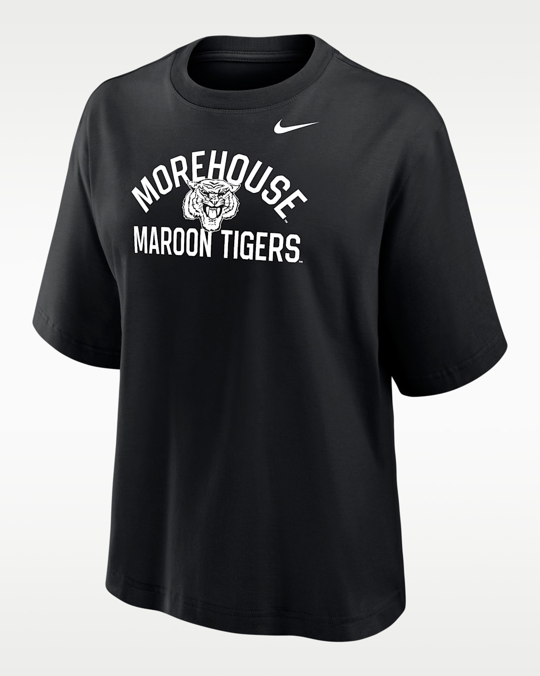 Nike College (Morehouse College) Women's Boxy T-Shirt - Black