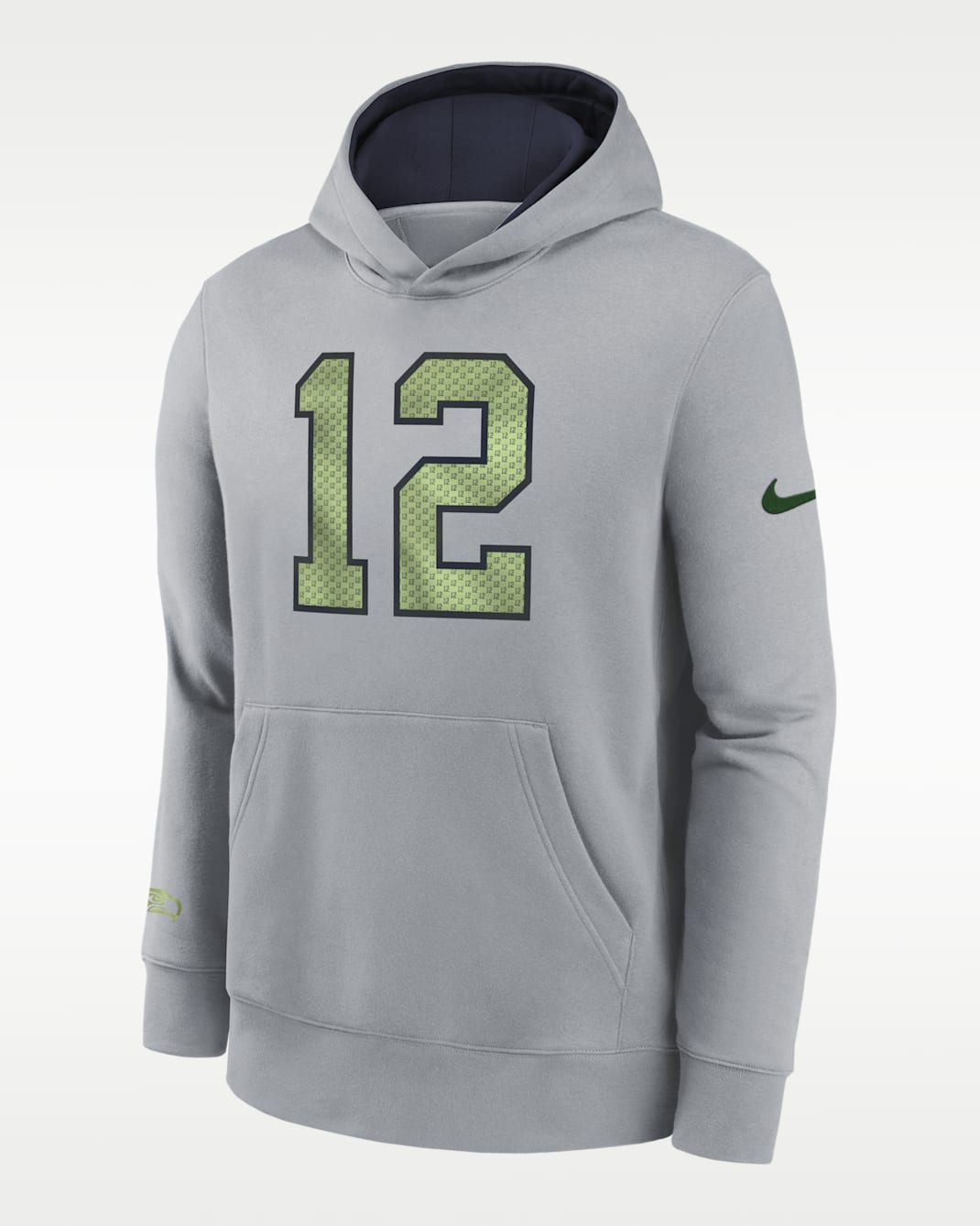 Seattle Seahawks Rivalry Club Big Kids' Nike NFL Pullover Hoodie - Grey