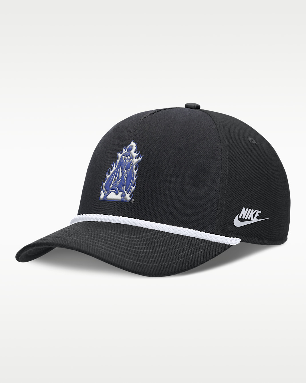 Duke Legacy Basketball Rope Rise Men's Nike College Adjustable Hat - Black