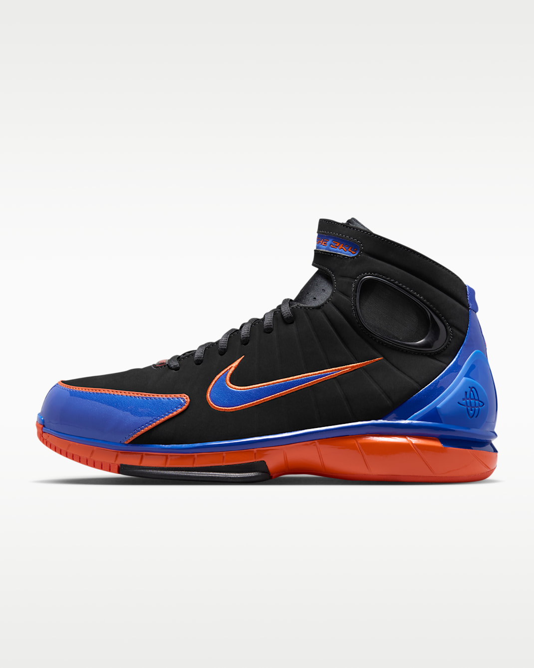 Air Zoom Huarache 2K4 "Penny Hardaway" Men's Shoes - Black/Safety Orange/Varsity Royal