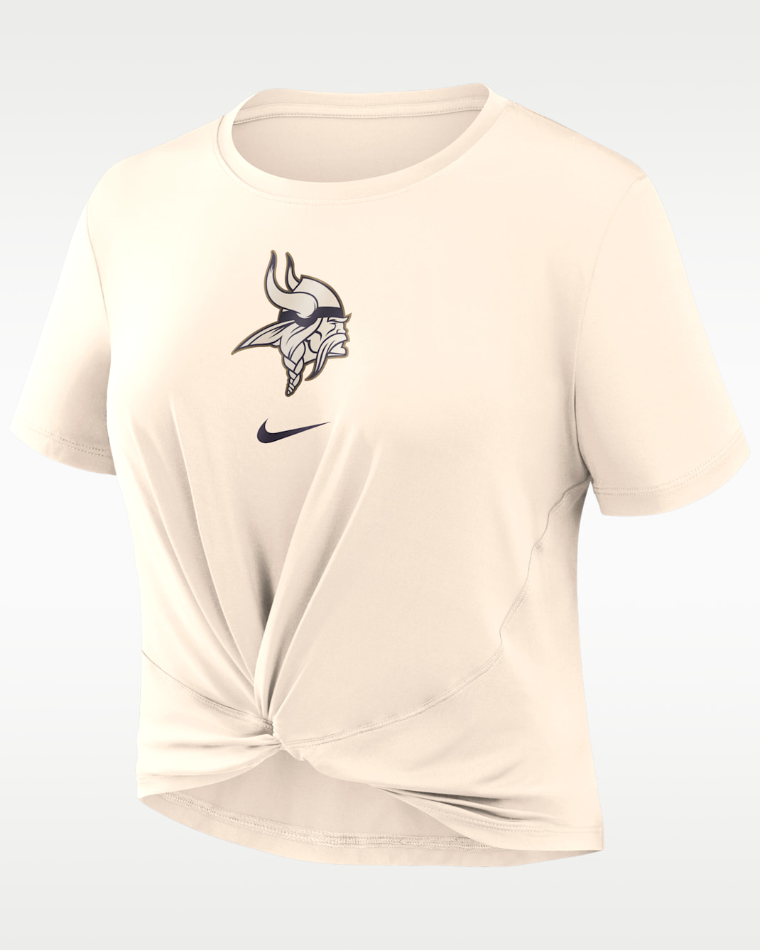 Minnesota Vikings Rivalries Collection One Classic Twist Women's Nike Dri-FIT NFL T-Shirt - Cream