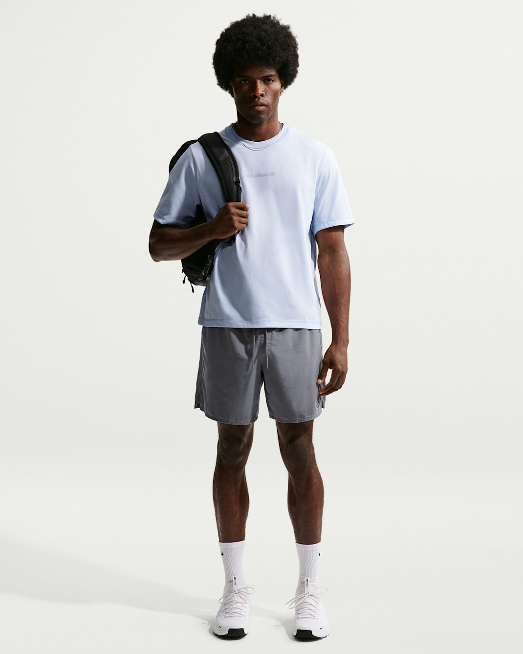 Nike Unlimited N.A.C. trainingsshorts voor heren (18 cm) - Smoke Grey/Smoke Grey/Smoke Grey