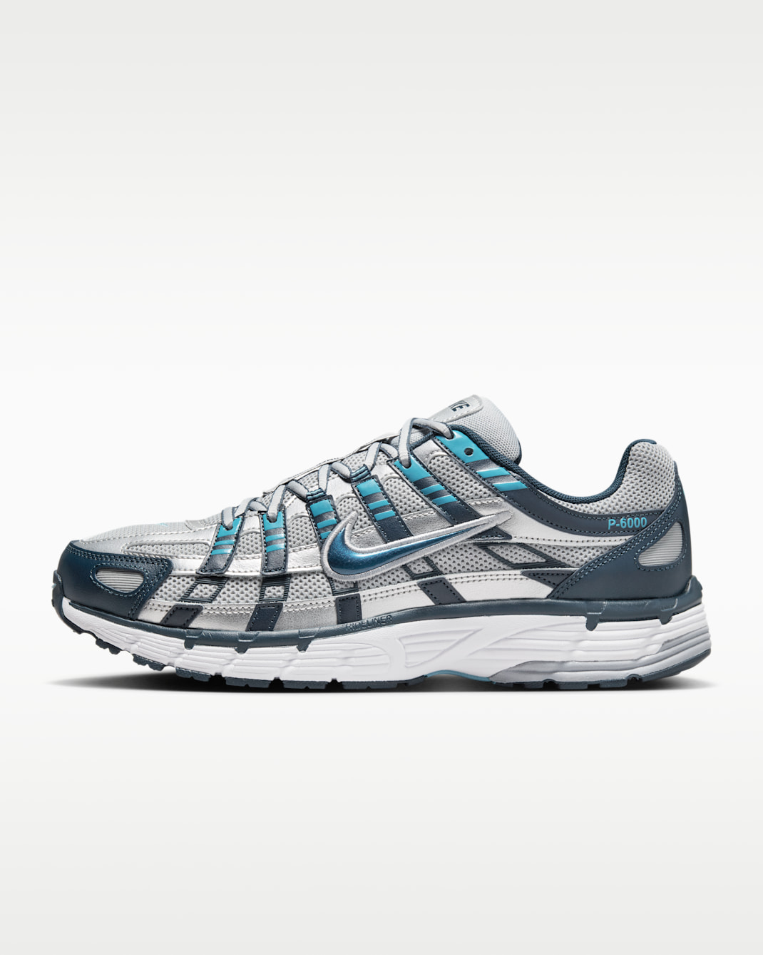 รองเท้า Nike P-6000 - Armory Navy/Flat Silver/ขาว/Metallic Silver