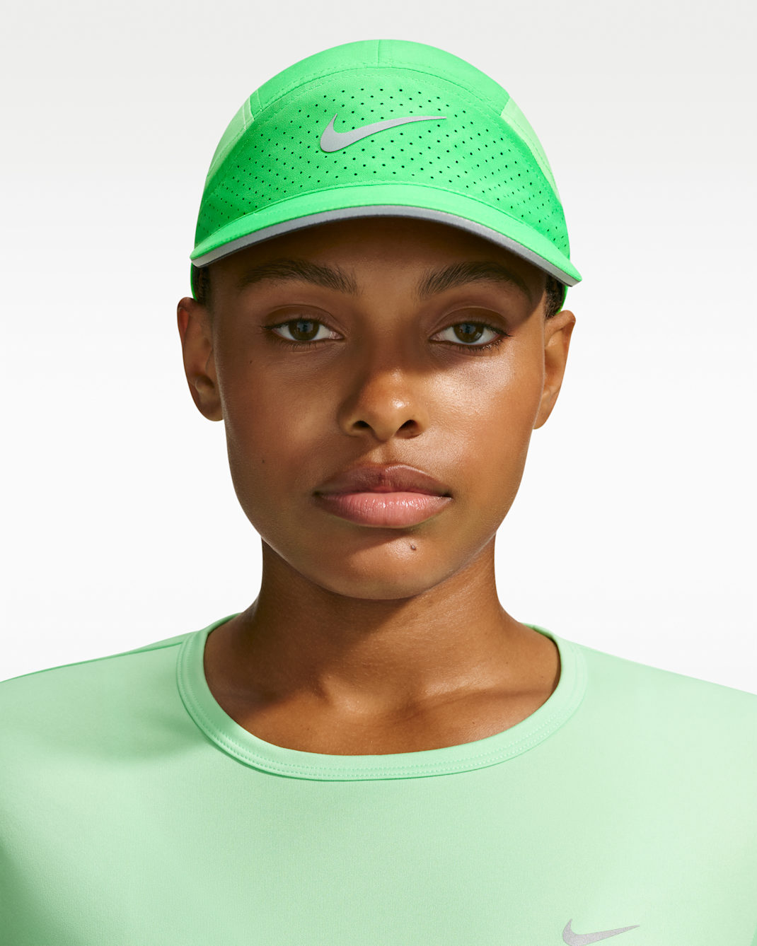 Nike Fly Dri-FIT ADV Unstructured Reflective Cap - Green Spark/Anthracite/Illusion Green